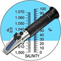 sainlogic de 4 en 1 RHA-503ATC – Refractómetro (para anticongelante etileno- polipropileno RHA-503ATC- para congelación…